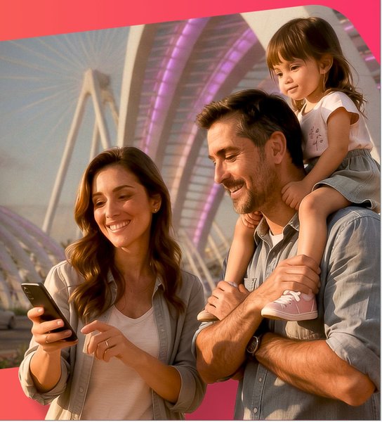 Família no Parque · Experiência