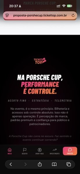 Controle É Posicionamento · Performance